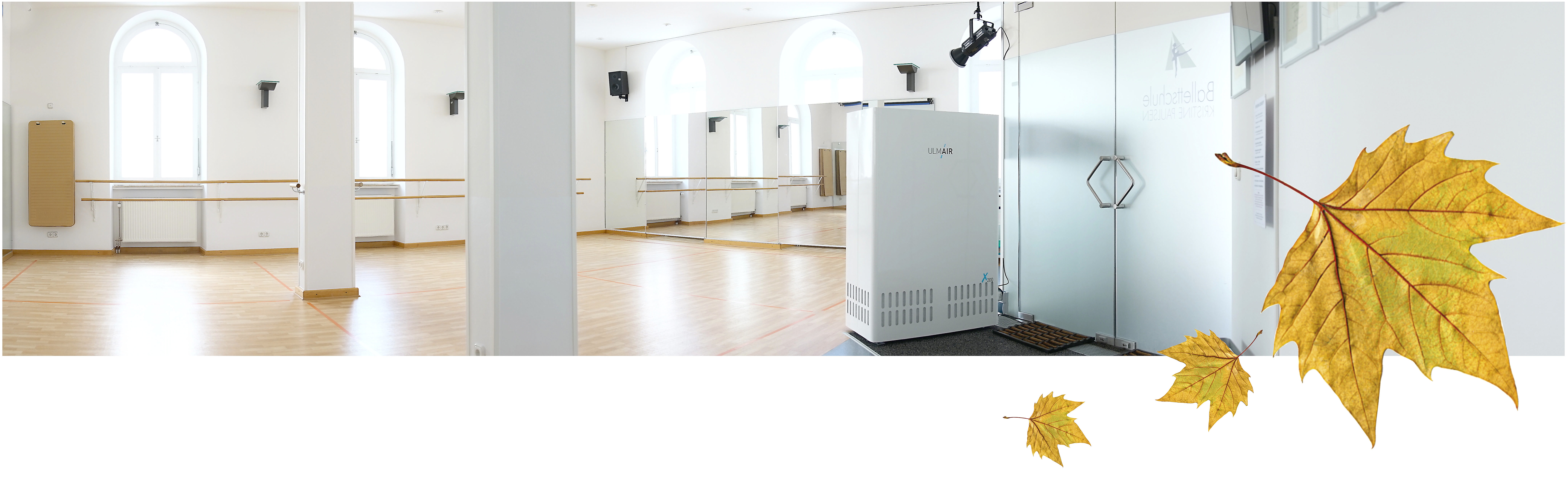 Ballettsaal der Ballettschule Paulsen, Ansicht 3